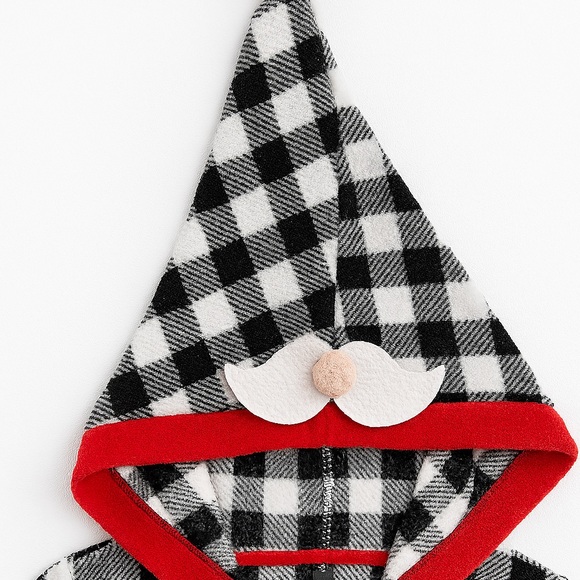 PJ Essentials Elf Hooded Holiday Pajama S - Picture 4 of 8